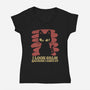 Because I Gave Up-Womens-V-Neck-Tee-Popnotic