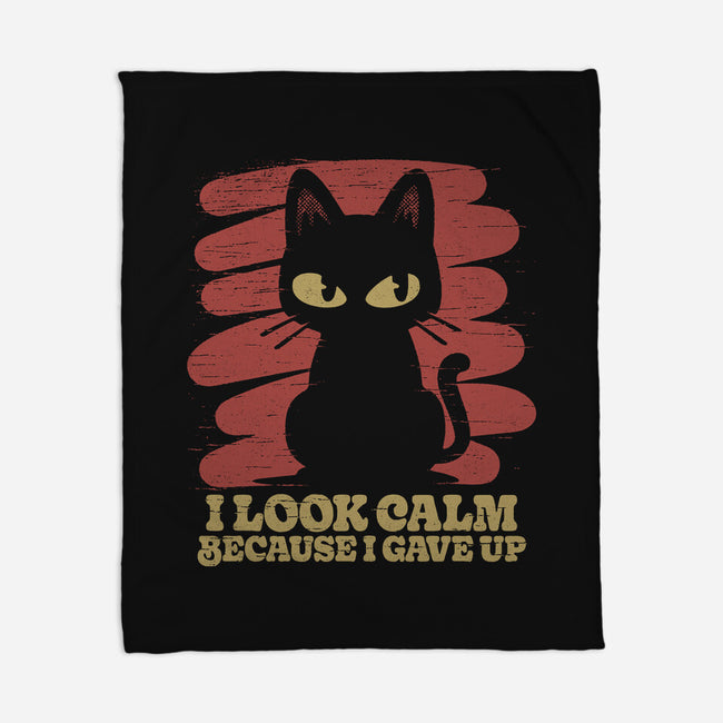 Because I Gave Up-None-Fleece-Blanket-Popnotic