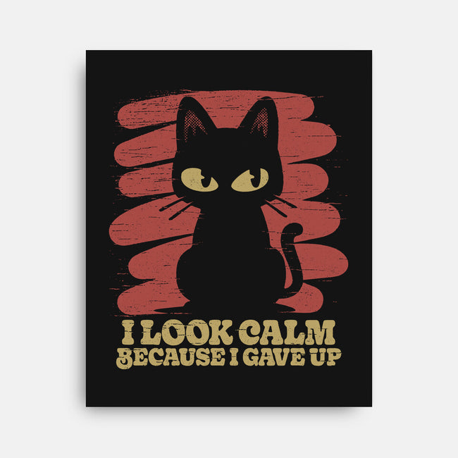 Because I Gave Up-None-Stretched-Canvas-Popnotic