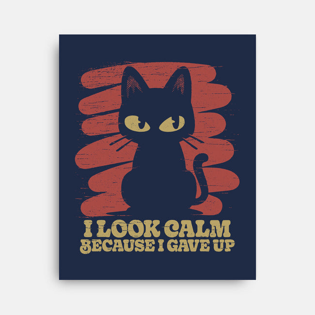 Because I Gave Up-None-Stretched-Canvas-Popnotic