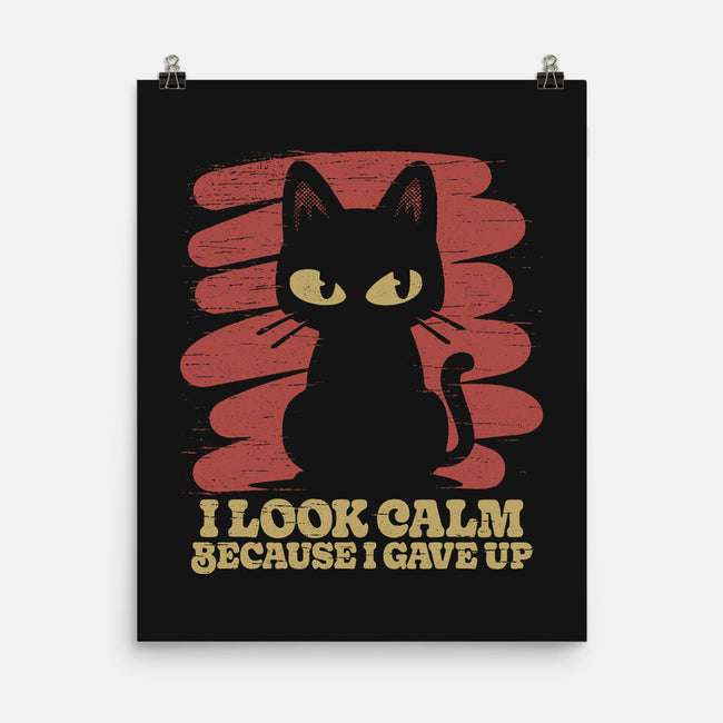 Because I Gave Up-None-Matte-Poster-Popnotic