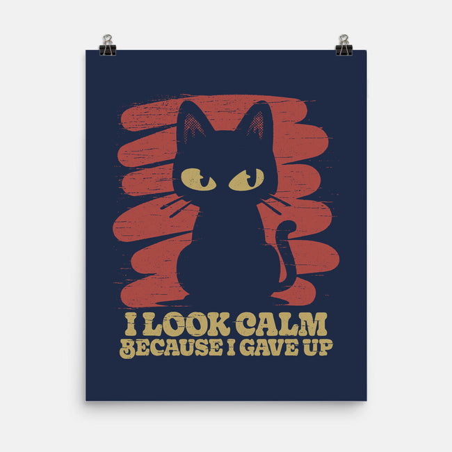 Because I Gave Up-None-Matte-Poster-Popnotic