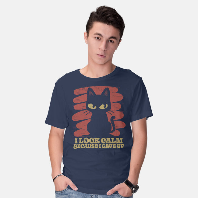 Because I Gave Up-Mens-Basic-Tee-Popnotic