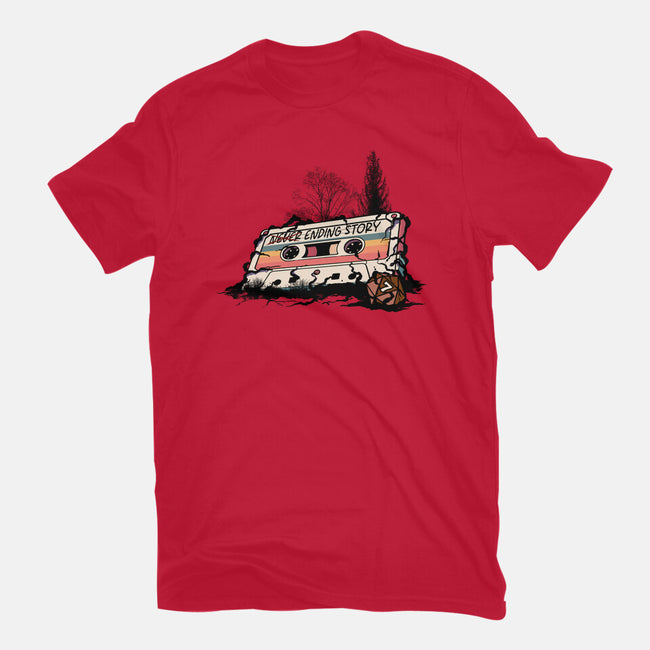 Ending Story-Womens-Fitted-Tee-fanfabio