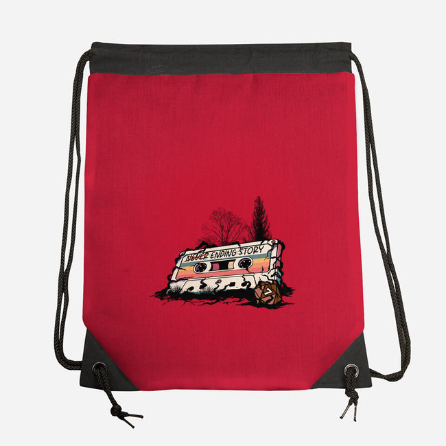 Ending Story-None-Drawstring-Bag-fanfabio