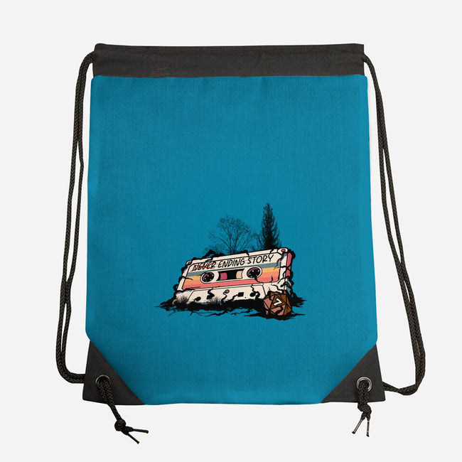 Ending Story-None-Drawstring-Bag-fanfabio