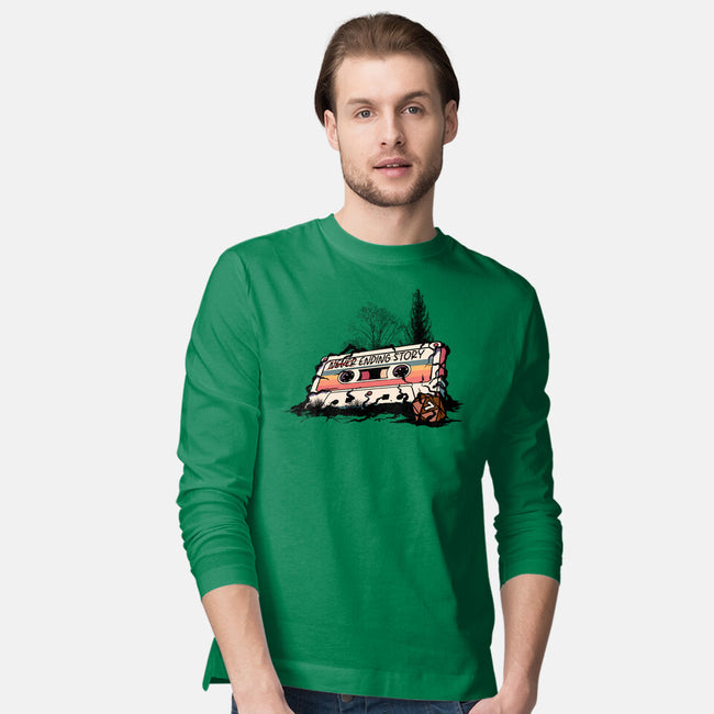 Ending Story-Mens-Long Sleeved-Tee-fanfabio
