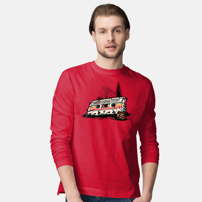 Ending Story-Mens-Long Sleeved-Tee-fanfabio