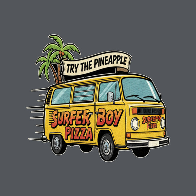 Surfer Boy Pizza-Mens-Heavyweight-Tee-LILIVIA
