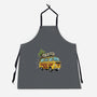 Surfer Boy Pizza-Unisex-Kitchen-Apron-LILIVIA
