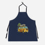 Surfer Boy Pizza-Unisex-Kitchen-Apron-LILIVIA