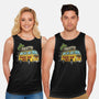 Surfer Boy Pizza-Unisex-Basic-Tank-LILIVIA