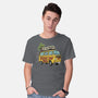 Surfer Boy Pizza-Mens-Basic-Tee-LILIVIA