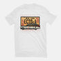 Ghost Hunt Mobile-Womens-Fitted-Tee-glitchygorilla