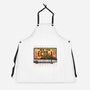 Ghost Hunt Mobile-Unisex-Kitchen-Apron-glitchygorilla