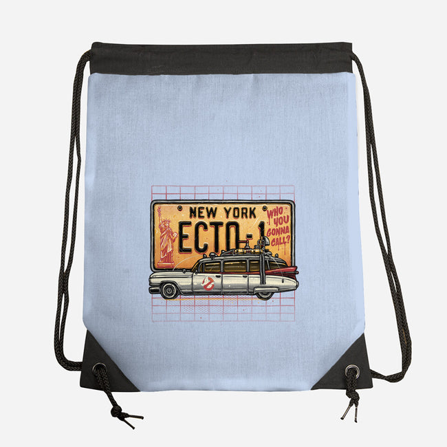 Ghost Hunt Mobile-None-Drawstring-Bag-glitchygorilla
