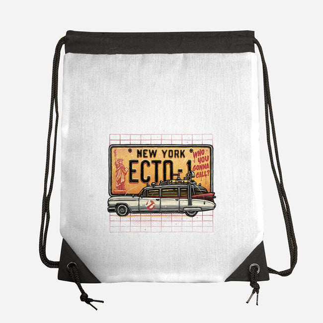 Ghost Hunt Mobile-None-Drawstring-Bag-glitchygorilla