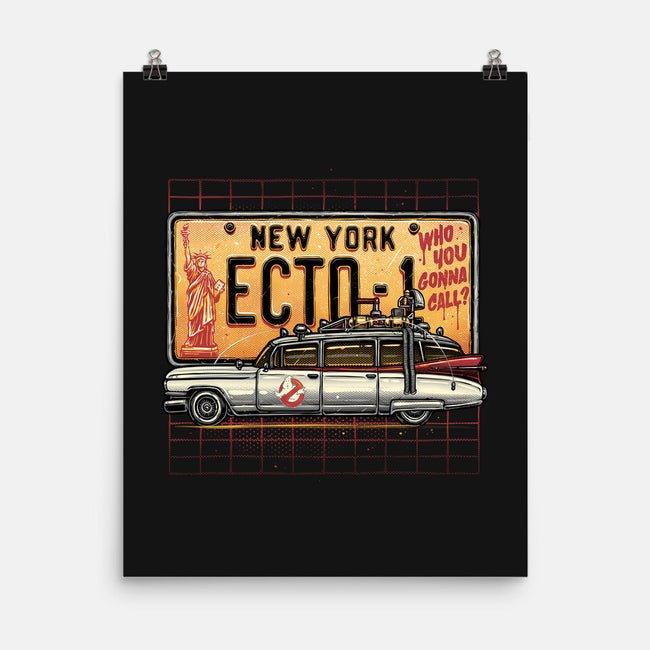 Ghost Hunt Mobile-None-Matte-Poster-glitchygorilla