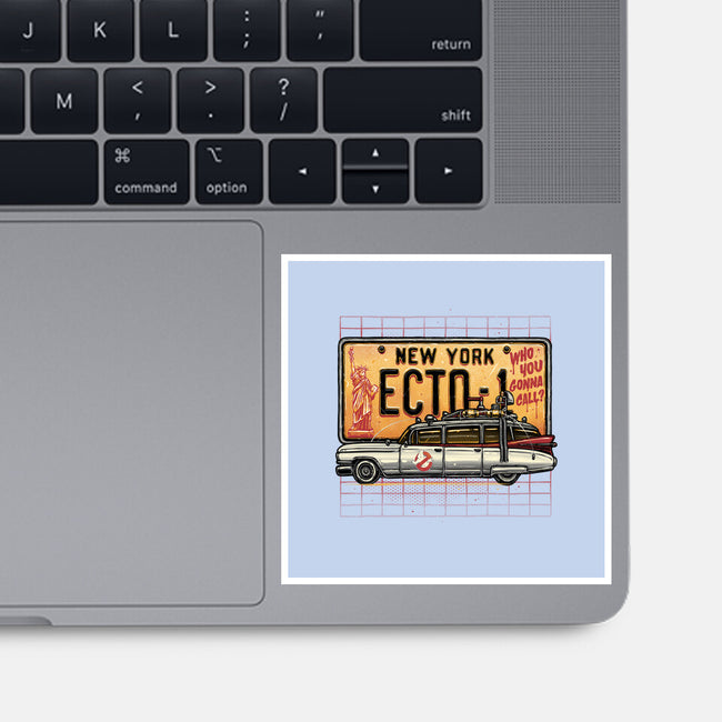 Ghost Hunt Mobile-None-Glossy-Sticker-glitchygorilla