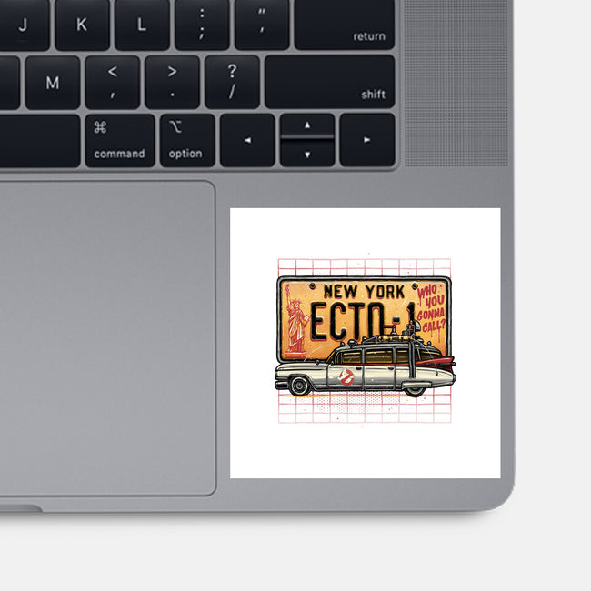 Ghost Hunt Mobile-None-Glossy-Sticker-glitchygorilla