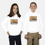 Ghost Hunt Mobile-Youth-Pullover-Sweatshirt-glitchygorilla