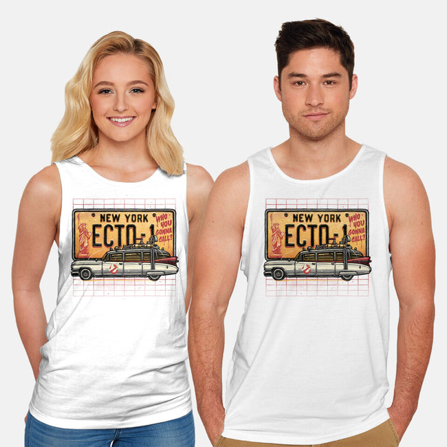 Ghost Hunt Mobile-Unisex-Basic-Tank-glitchygorilla