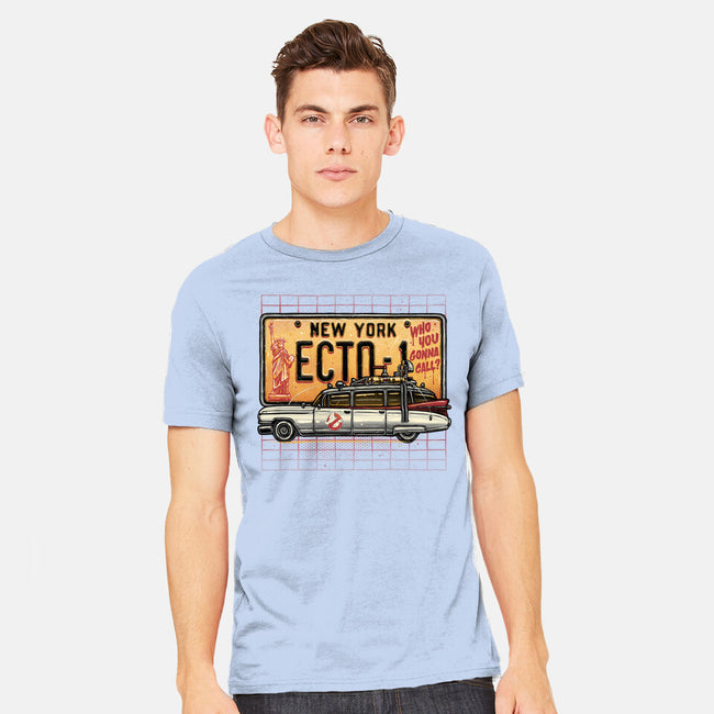 Ghost Hunt Mobile-Mens-Heavyweight-Tee-glitchygorilla