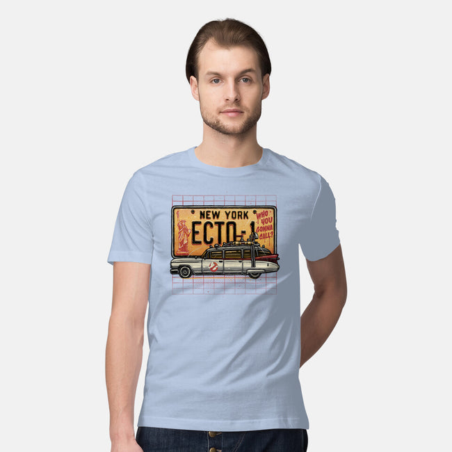 Ghost Hunt Mobile-Mens-Premium-Tee-glitchygorilla