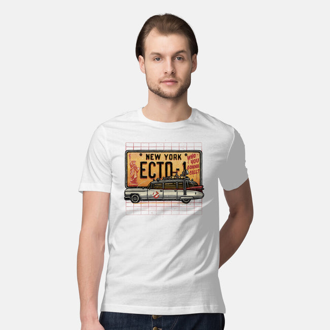 Ghost Hunt Mobile-Mens-Premium-Tee-glitchygorilla