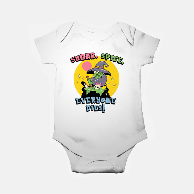 Sugar Spice Everyone Dies-Baby-Basic-Onesie-vp021