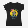 Sugar Spice Everyone Dies-Womens-V-Neck-Tee-vp021