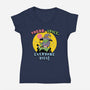 Sugar Spice Everyone Dies-Womens-V-Neck-Tee-vp021