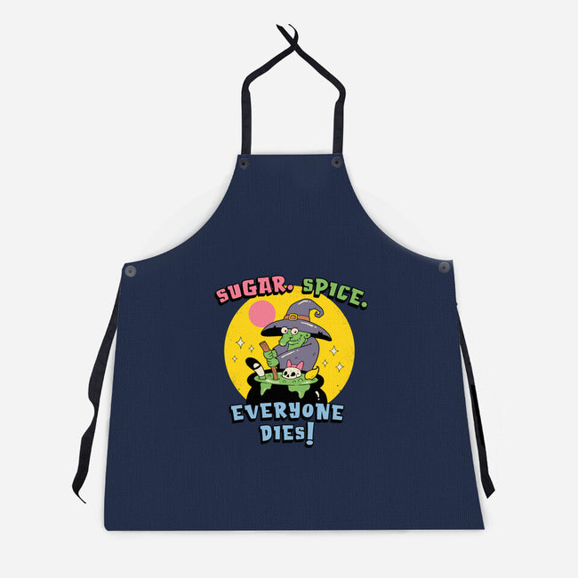 Sugar Spice Everyone Dies-Unisex-Kitchen-Apron-vp021
