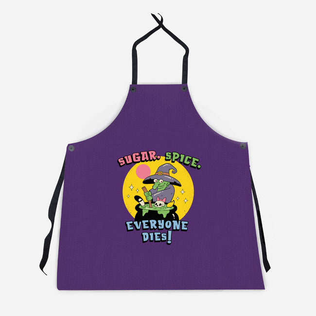 Sugar Spice Everyone Dies-Unisex-Kitchen-Apron-vp021