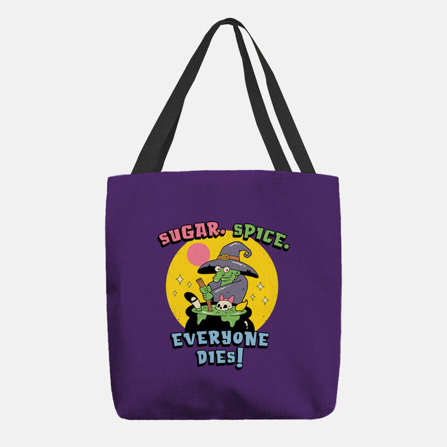 Sugar Spice Everyone Dies-None-Basic Tote-Bag-vp021