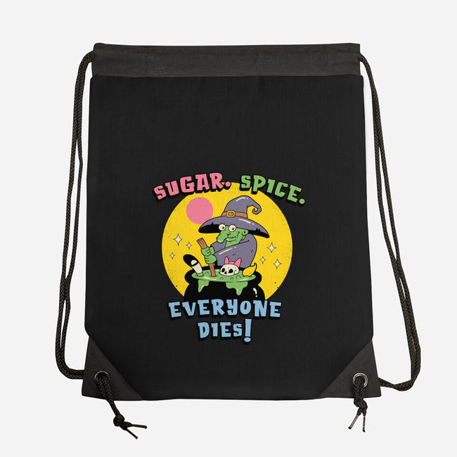 Sugar Spice Everyone Dies-None-Drawstring-Bag-vp021