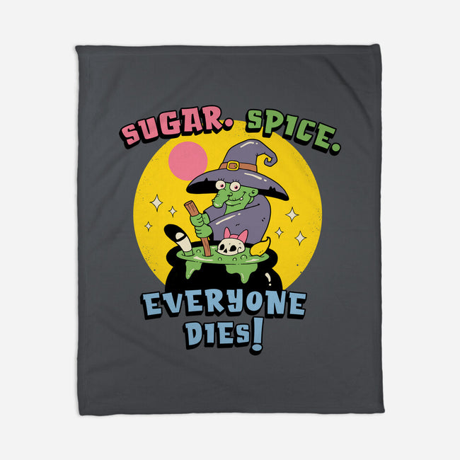 Sugar Spice Everyone Dies-None-Fleece-Blanket-vp021