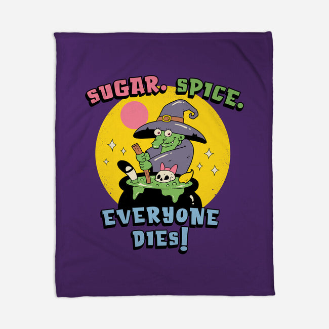 Sugar Spice Everyone Dies-None-Fleece-Blanket-vp021