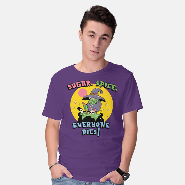 Sugar Spice Everyone Dies-Mens-Basic-Tee-vp021