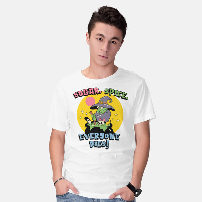 Sugar Spice Everyone Dies-Mens-Basic-Tee-vp021