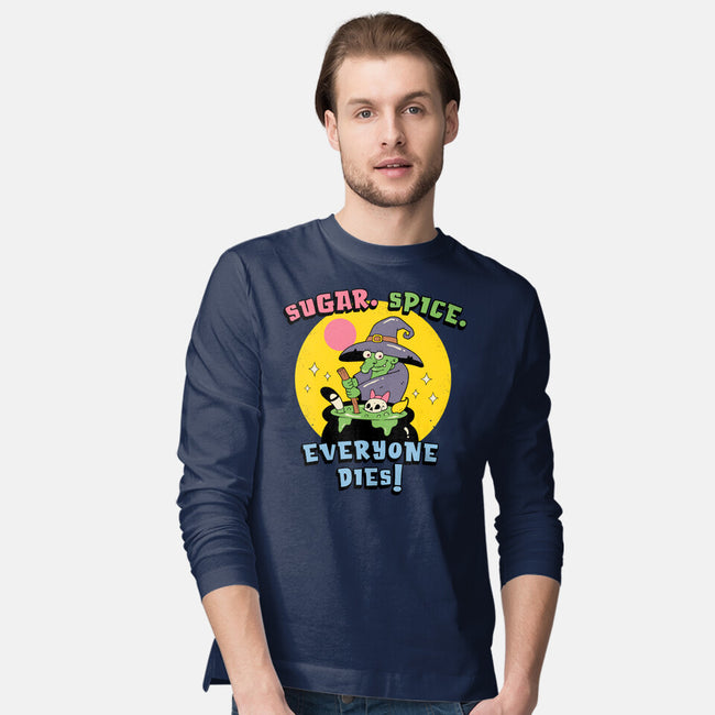 Sugar Spice Everyone Dies-Mens-Long Sleeved-Tee-vp021