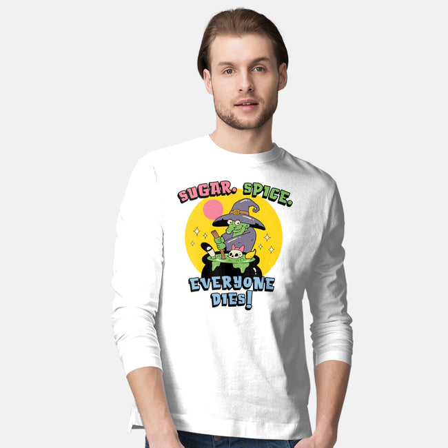 Sugar Spice Everyone Dies-Mens-Long Sleeved-Tee-vp021