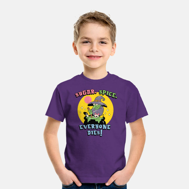 Sugar Spice Everyone Dies-Youth-Basic-Tee-vp021