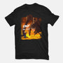 Calm Down Large Fellow-Womens-Fitted-Tee-SeamusAran