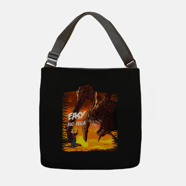 Calm Down Large Fellow-None-Adjustable Tote-Bag-SeamusAran