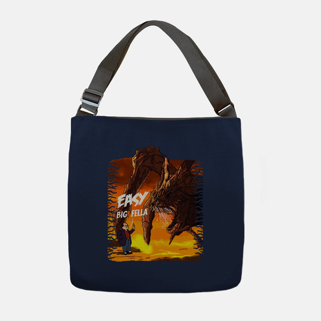 Calm Down Large Fellow-None-Adjustable Tote-Bag-SeamusAran