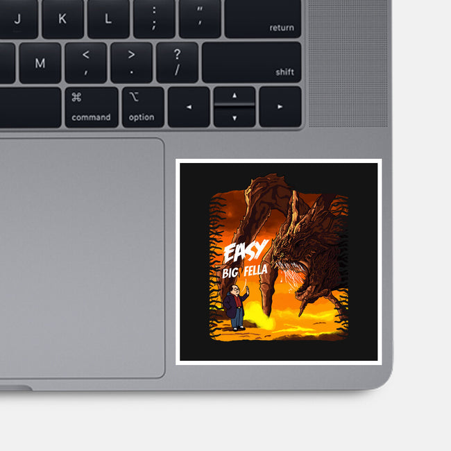 Calm Down Large Fellow-None-Glossy-Sticker-SeamusAran