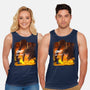 Calm Down Large Fellow-Unisex-Basic-Tank-SeamusAran