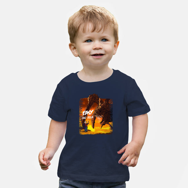 Calm Down Large Fellow-Baby-Basic-Tee-SeamusAran