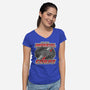 Imperial Corps-Womens-V-Neck-Tee-SuperEdu